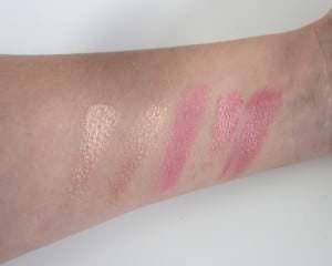 P2 Beauty Rebel Swatches